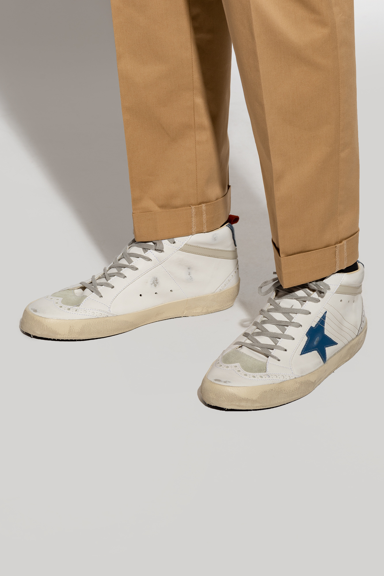 Golden goose store mid star mens